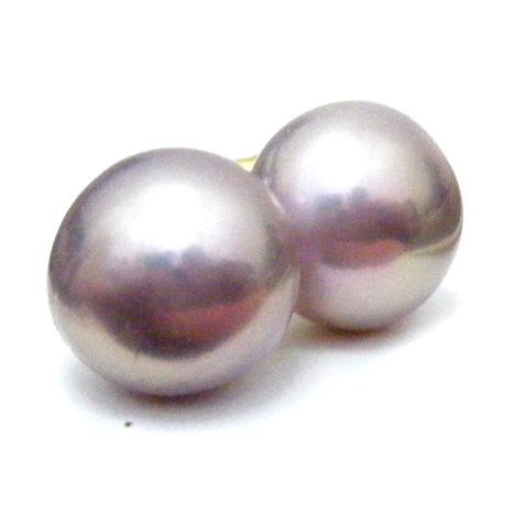 Pink/Lilac AAA 12.4mm Stud Earrings